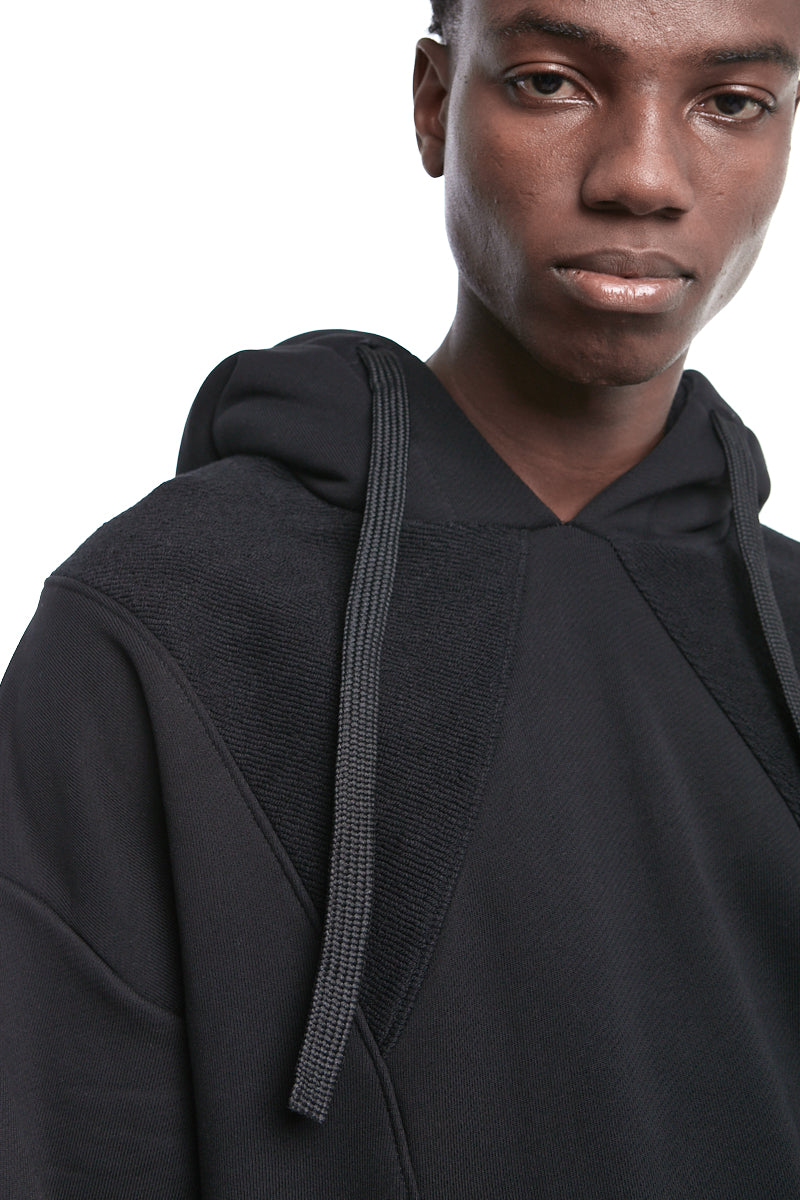DOUBLE-HOOD OVERSIZE SWEATSHIRT