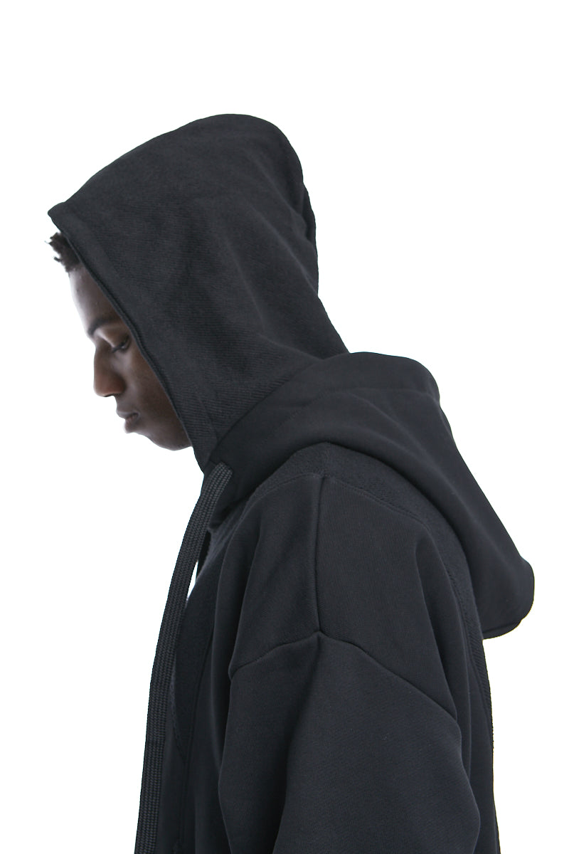 DOUBLE-HOOD OVERSIZE SWEATSHIRT