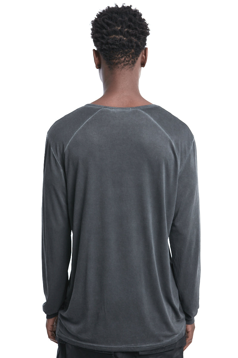 COLD DYED LONG SLEEVES TOP