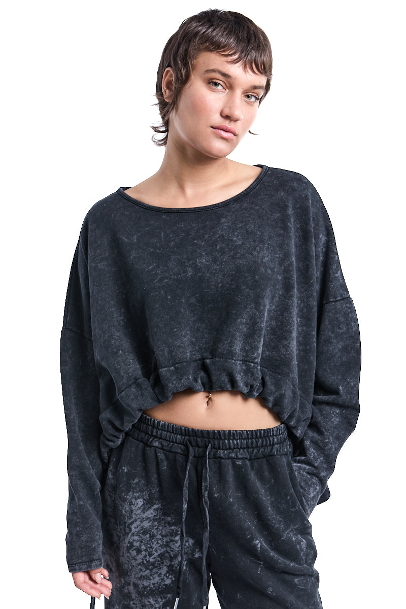 DYED MARBLED OVER TOP