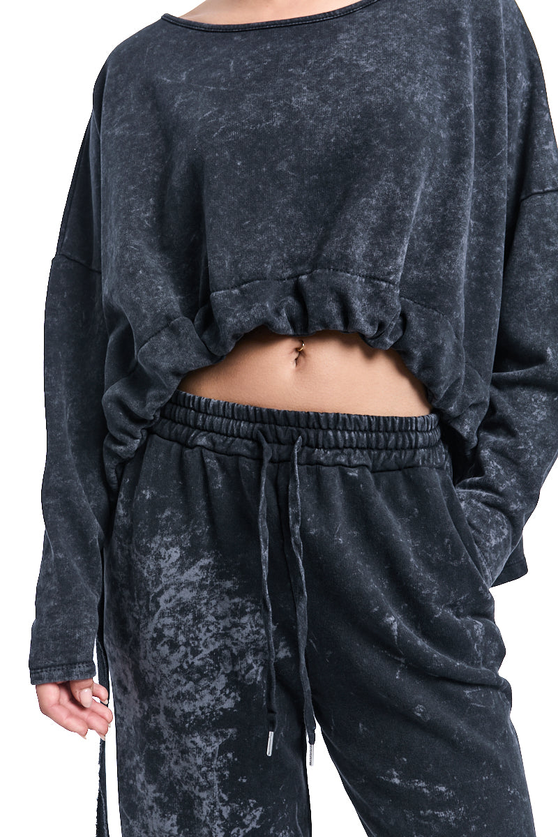 DYED MARBLED OVER TOP