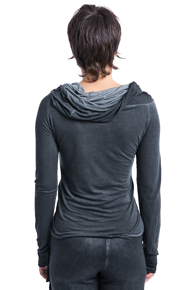 COLD DYED LONG SLEEVES TOP