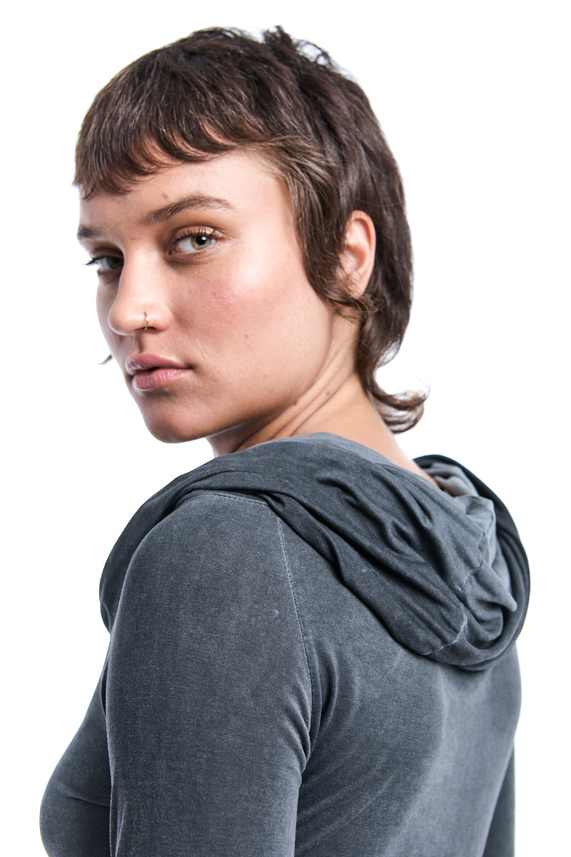 COLD DYED LONG SLEEVES TOP