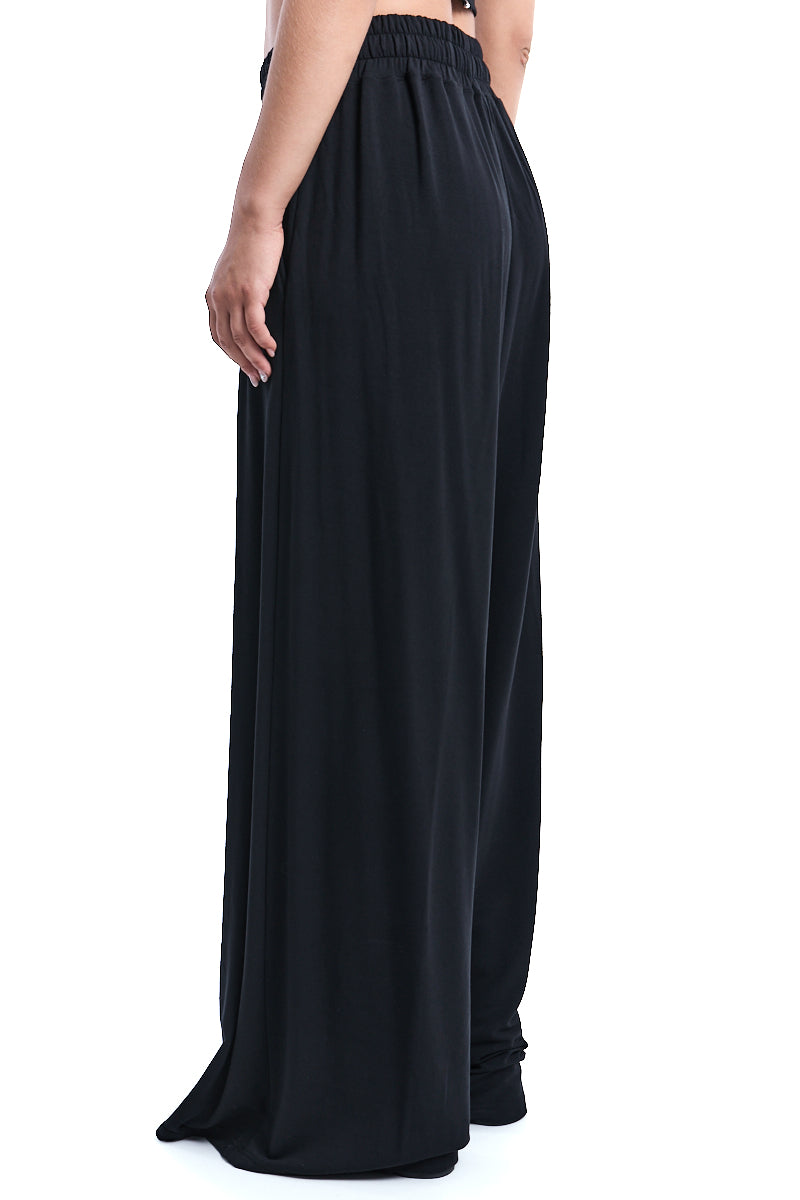 BAMBOO WIDE FIT TROUSER