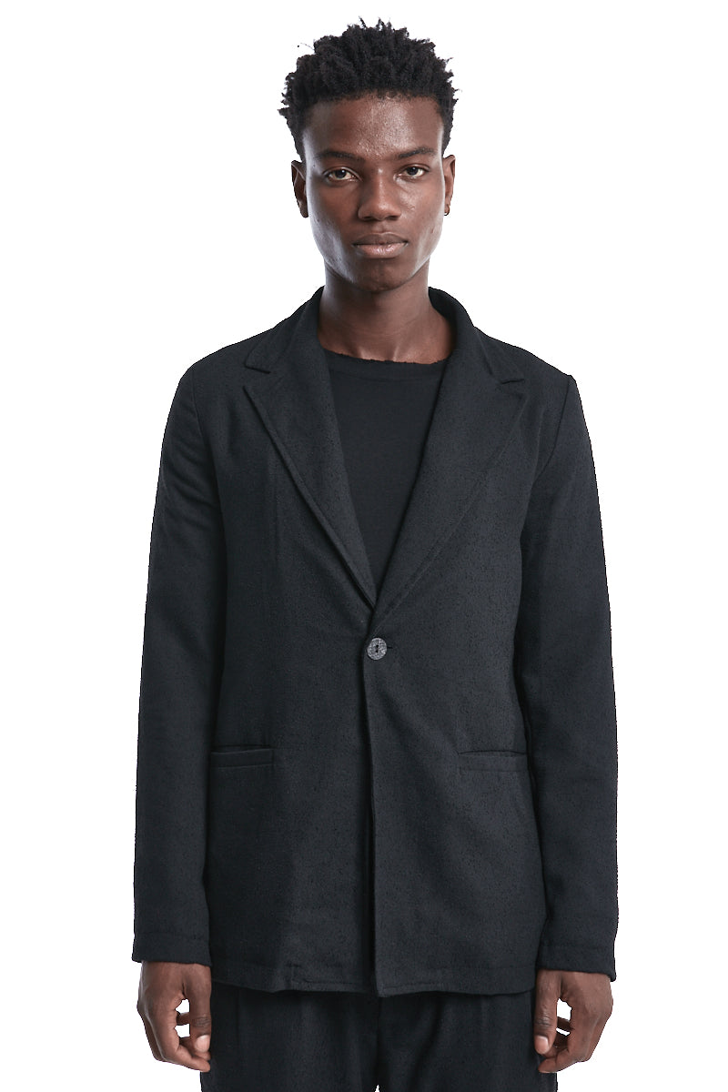 STRUCTURED BOUCLE BLAZER