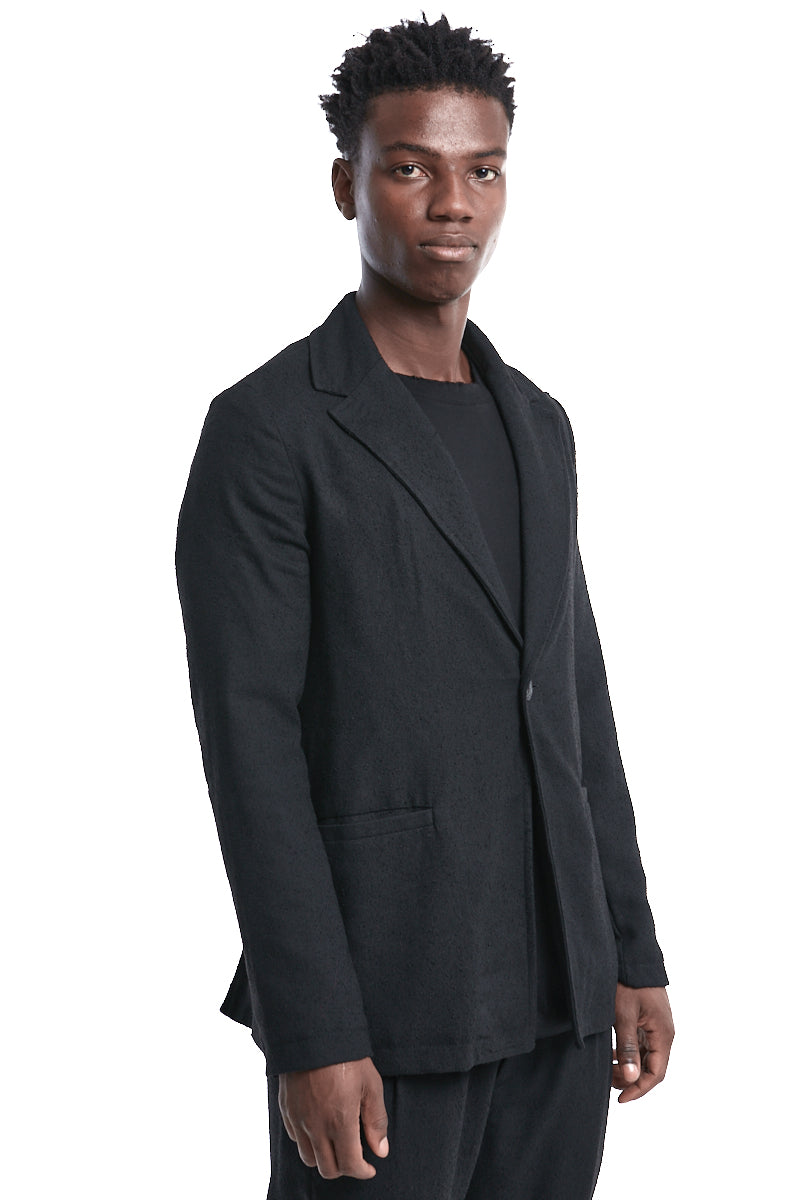 STRUCTURED BOUCLE BLAZER