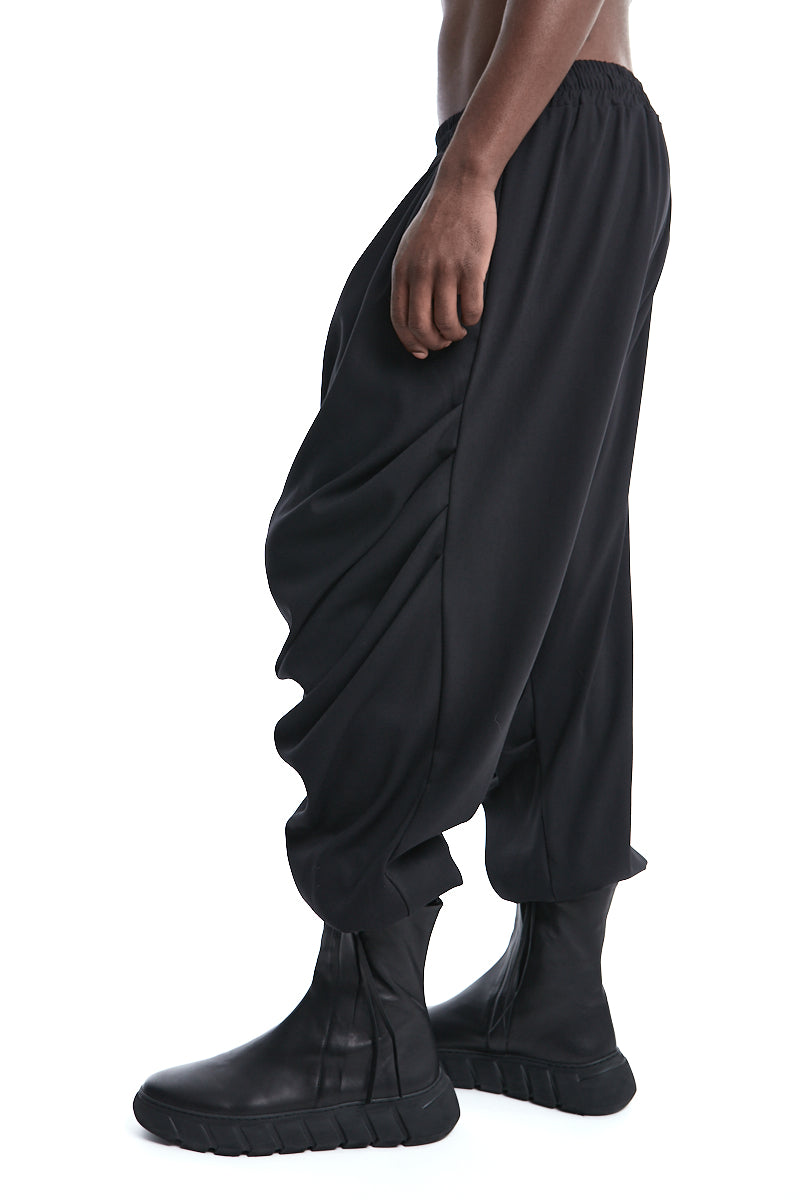 SOFT DRAPED TROUSERS