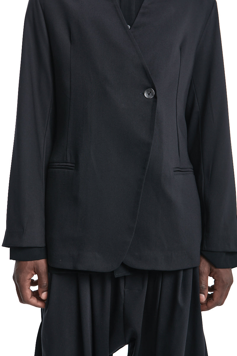 LAPELLESS BLAZER