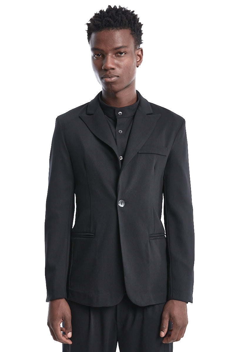 DOUBLE FLUID BLAZER