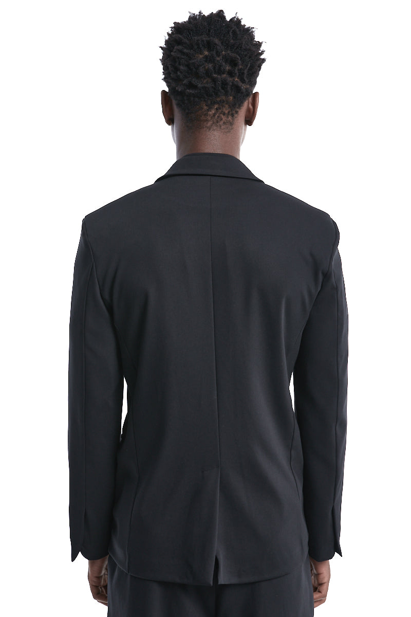 DOUBLE FLUID BLAZER