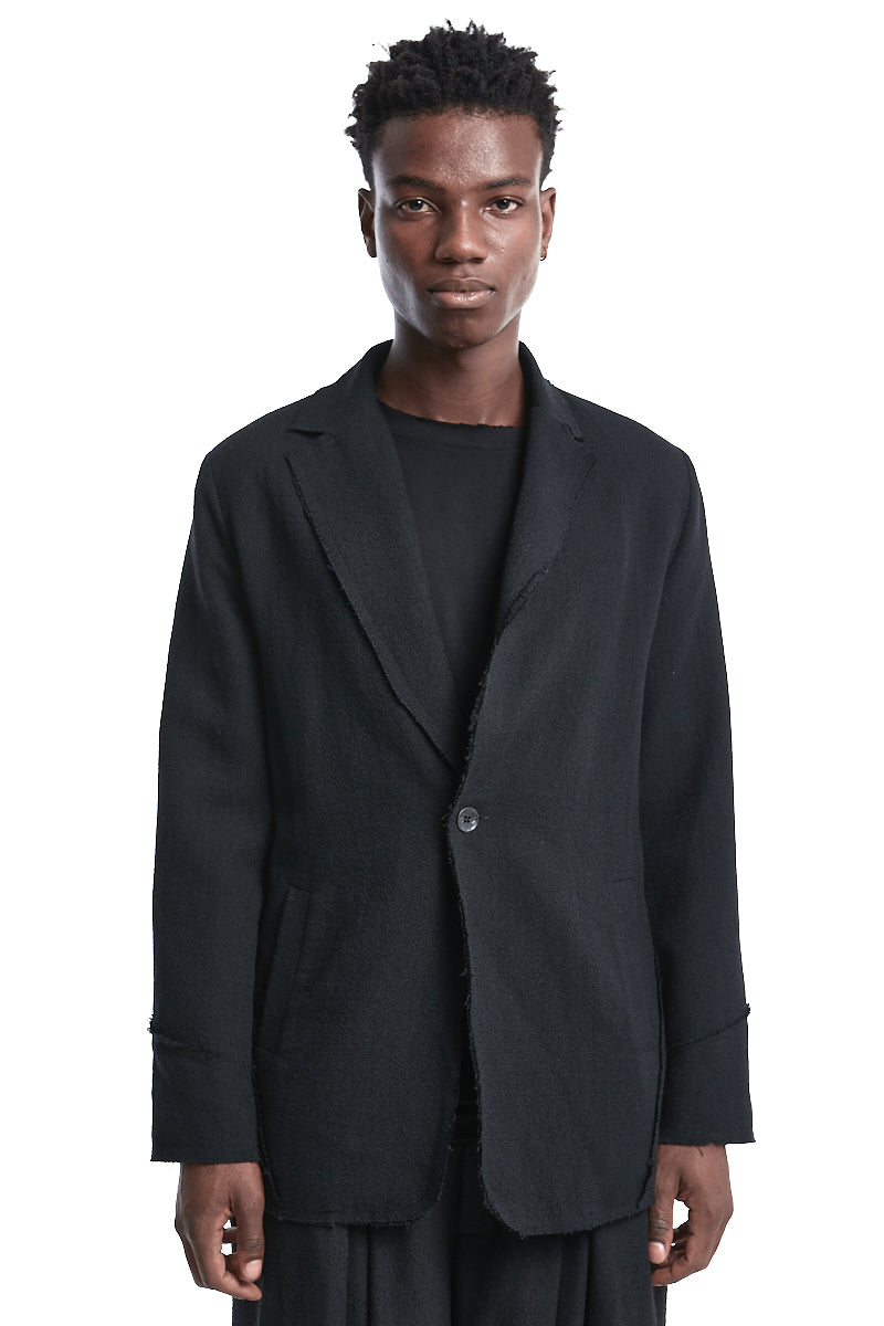 WOOL HEMP BLAZER
