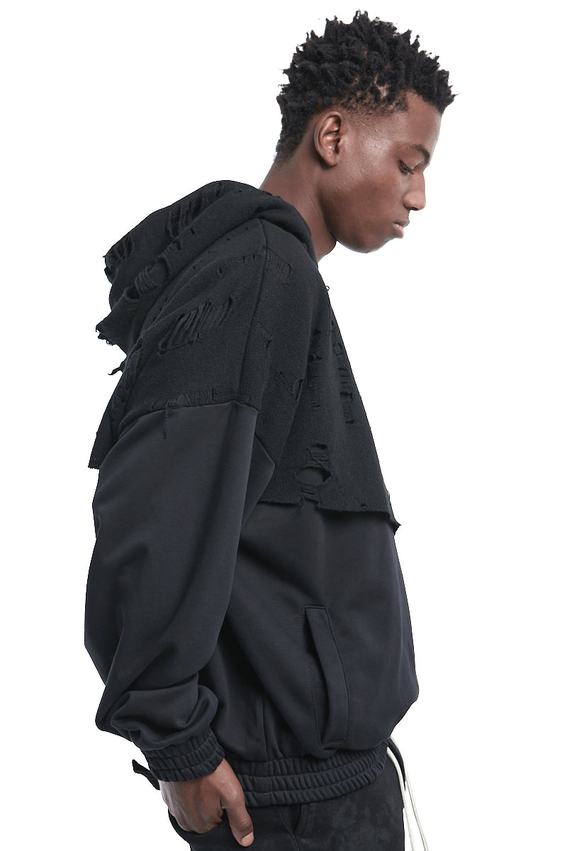 DOUBLE-LAYERED SWEATSHIRT