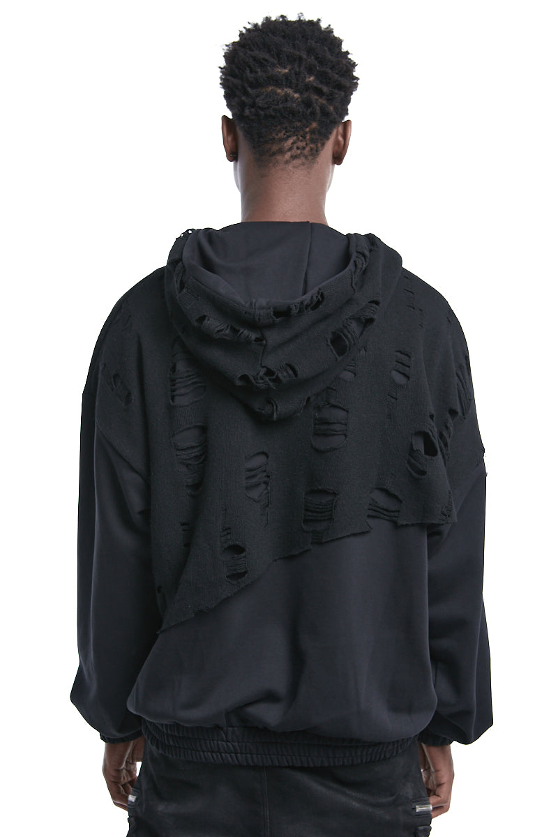 DOUBLE-LAYERED SWEATSHIRT