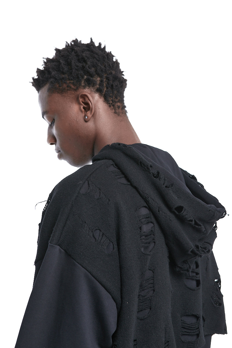 DOUBLE-LAYERED SWEATSHIRT