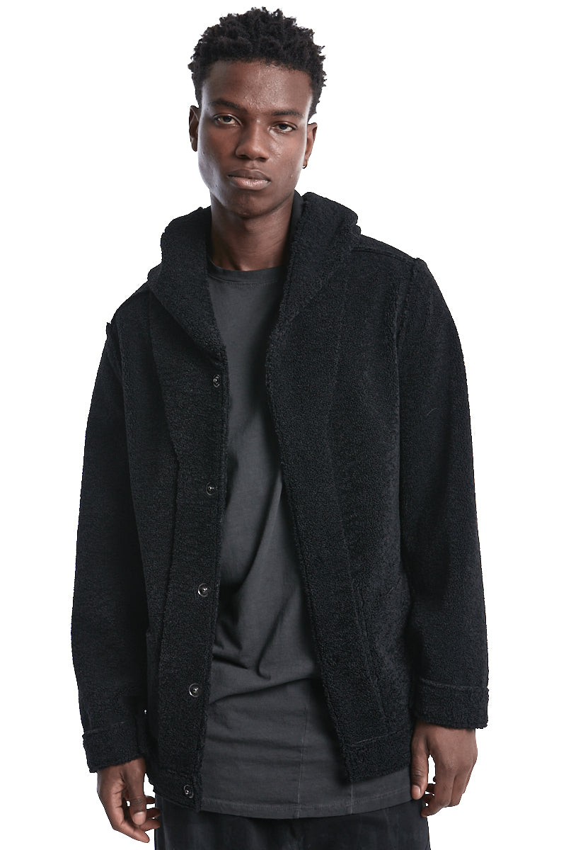 DOUBLE-FACE HOODED JACKET