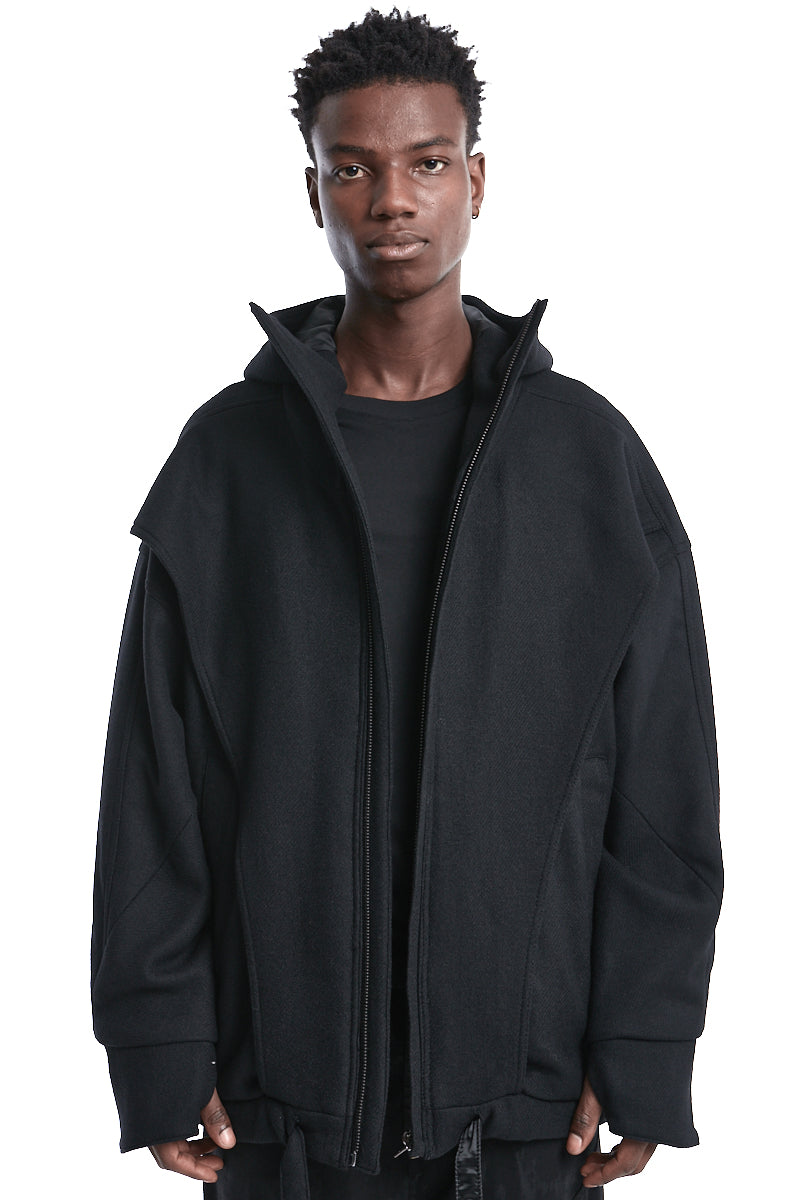 WOOL BLEND OVER COAT