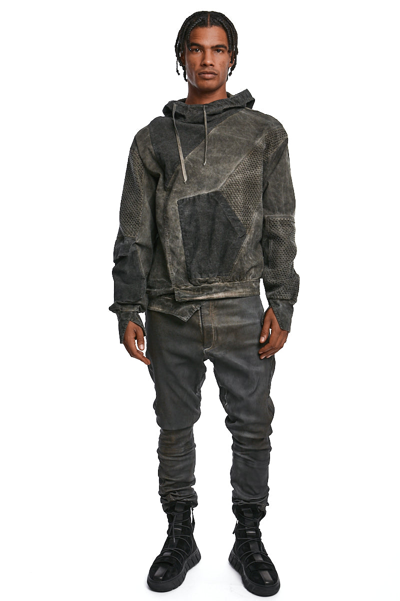 MUD COLD-DYED MESHCORE SWEATSHIRT