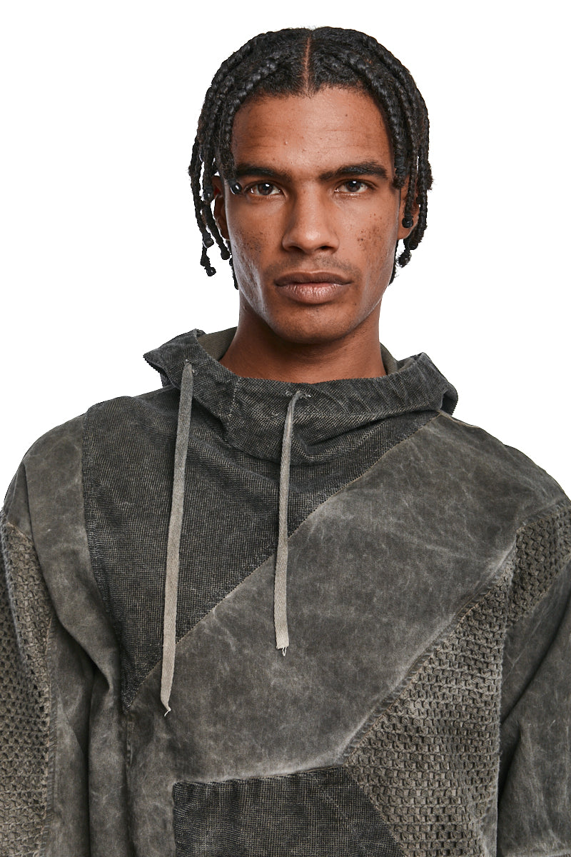 MUD COLD-DYED MESHCORE SWEATSHIRT