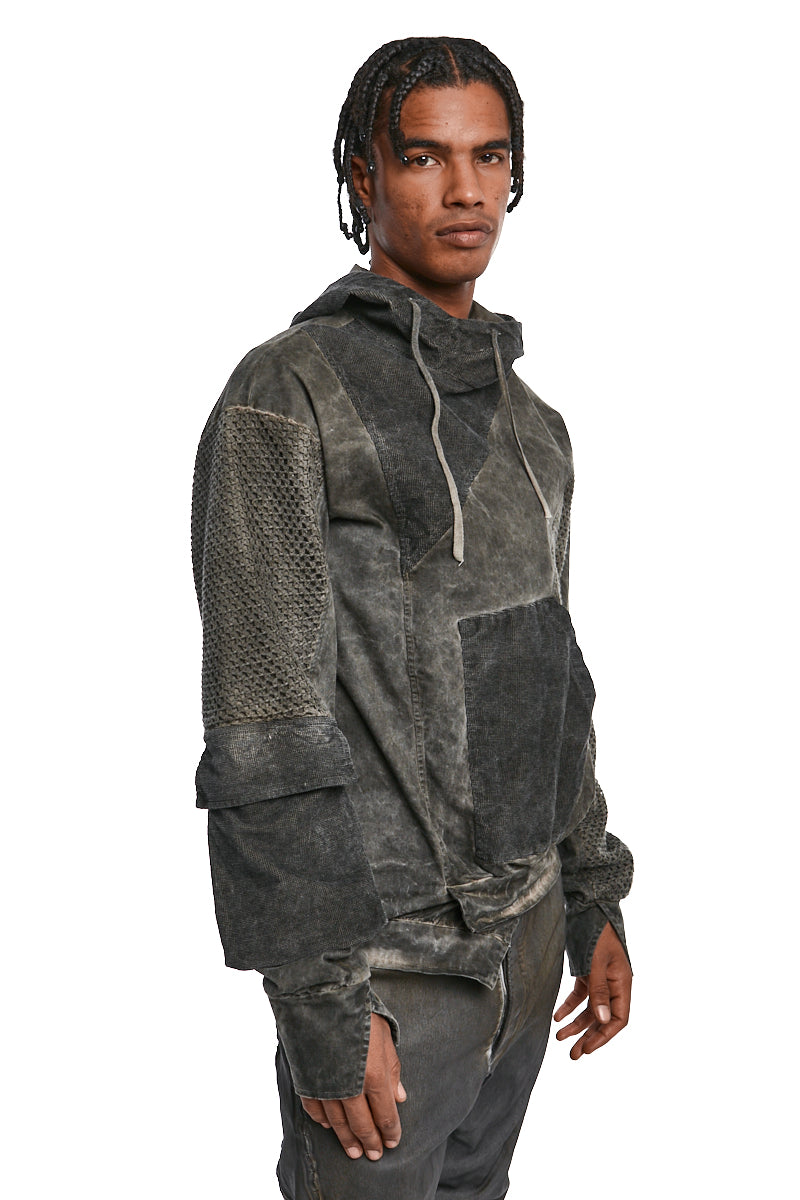 MUD COLD-DYED MESHCORE SWEATSHIRT