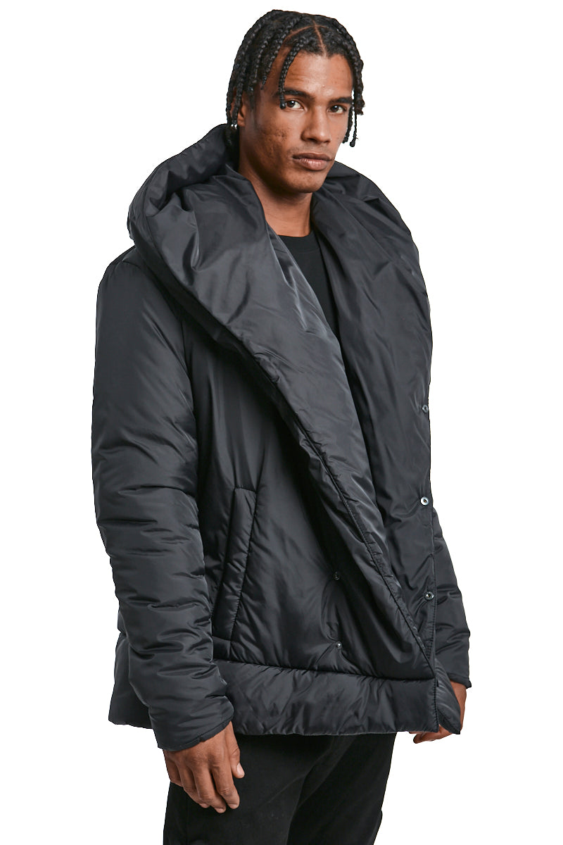 DOWN HOODED NYLON PARKA