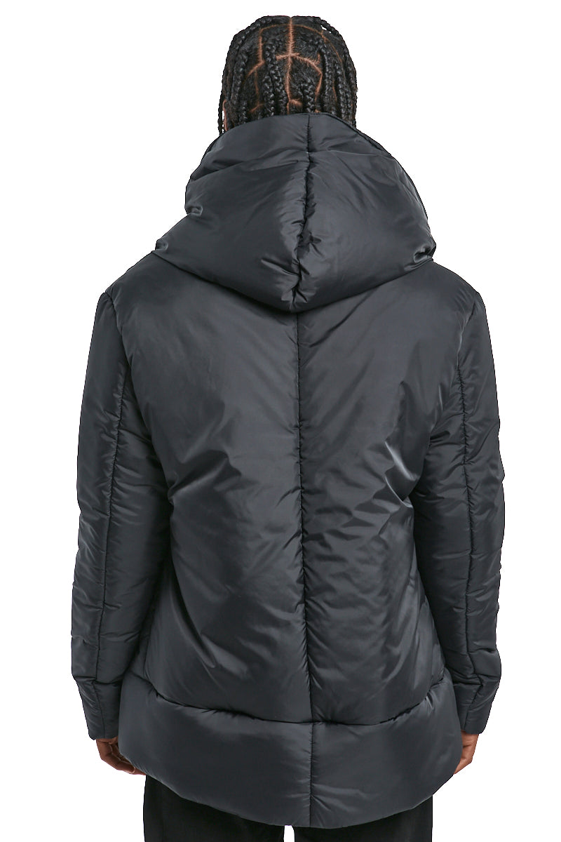 DOWN HOODED NYLON PARKA