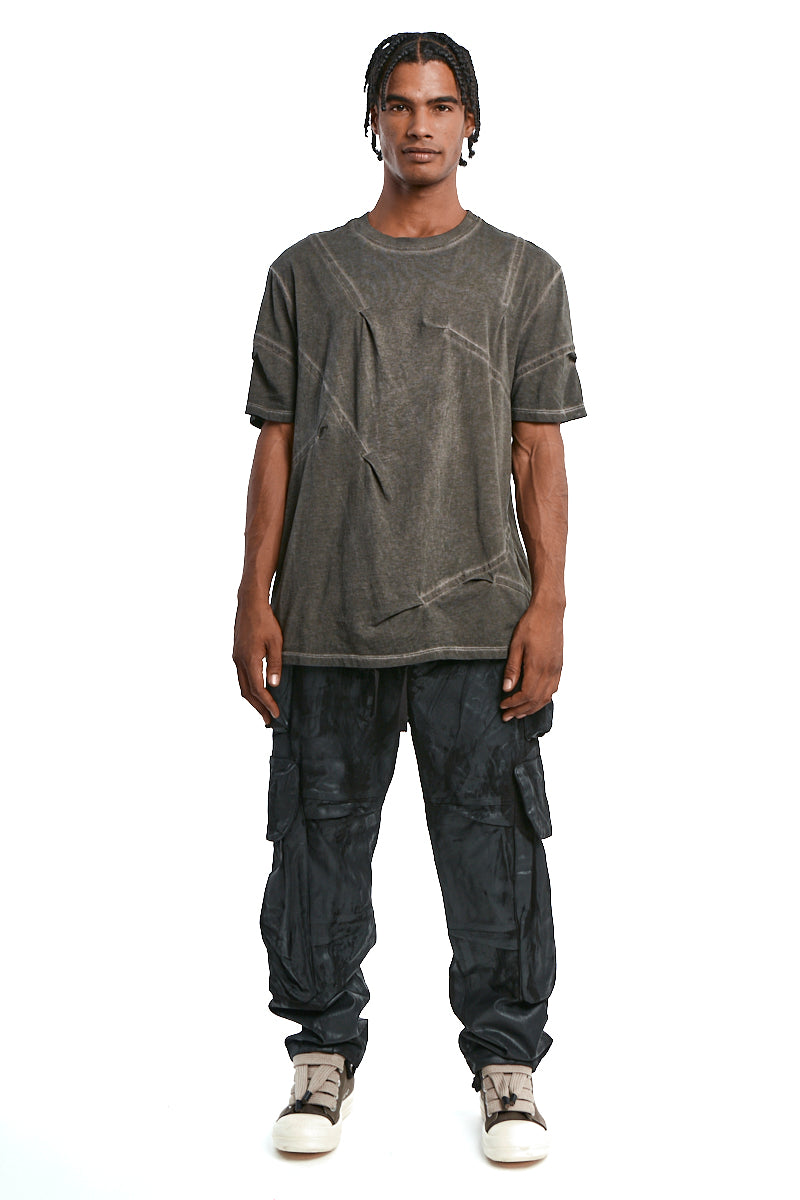 MUD COMFORT COTTON COLD-DYED T-SHIRT