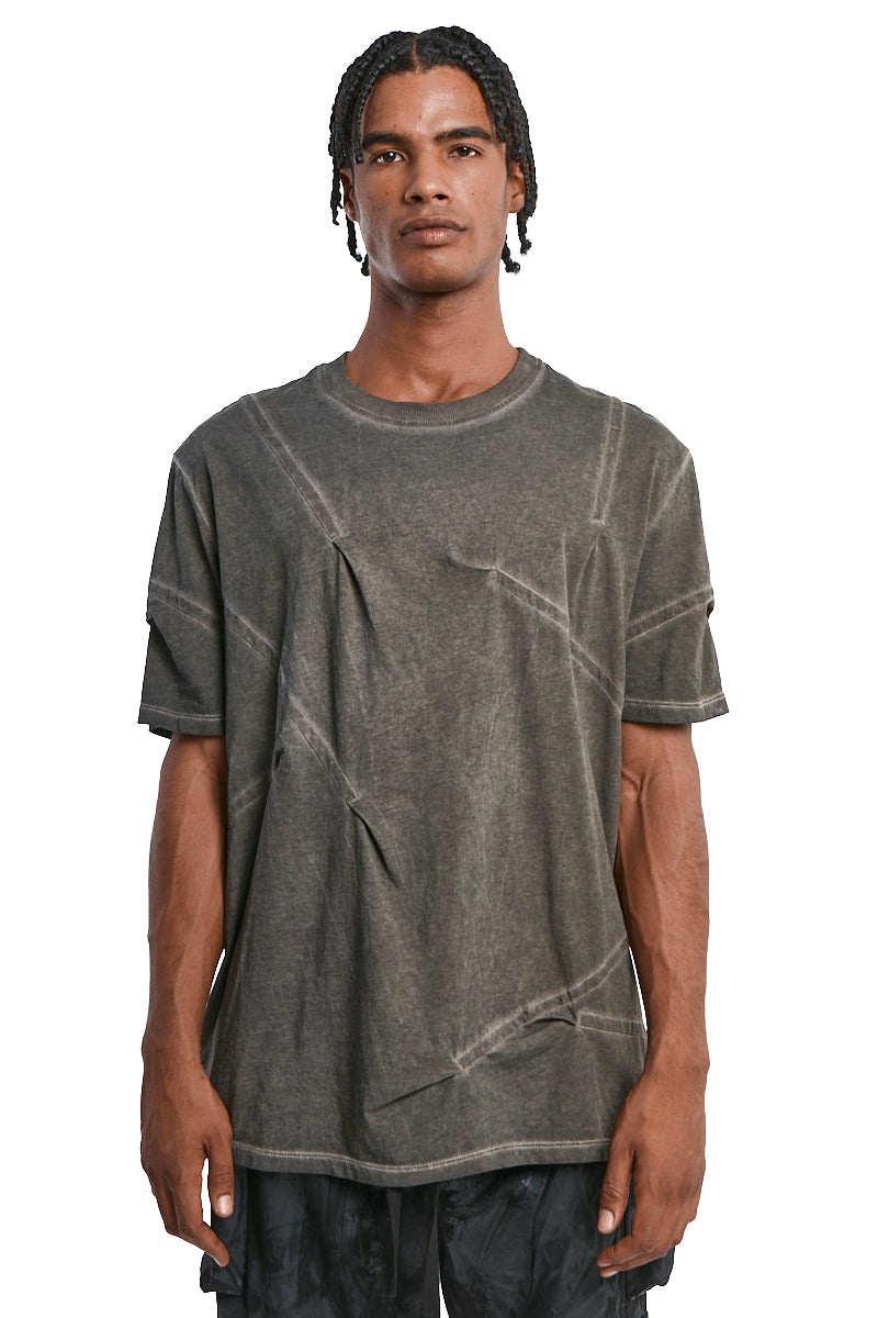 MUD COMFORT COTTON COLD-DYED T-SHIRT