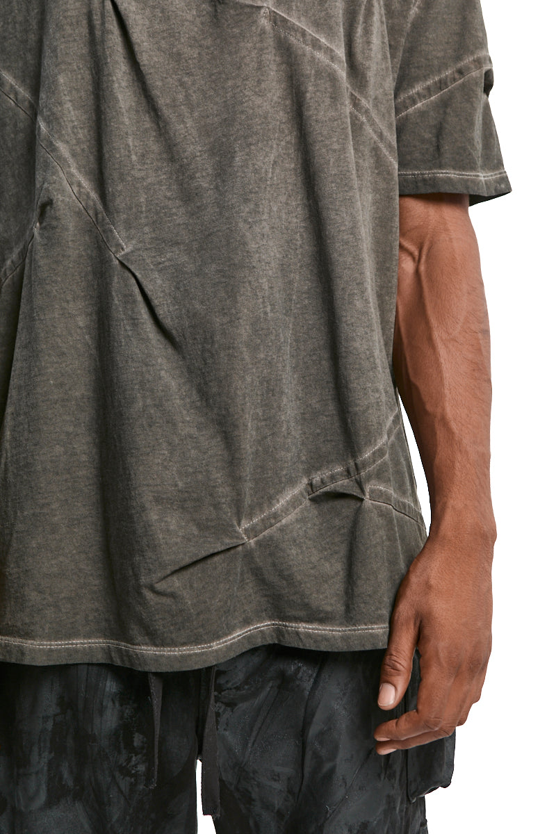 MUD COMFORT COTTON COLD-DYED T-SHIRT
