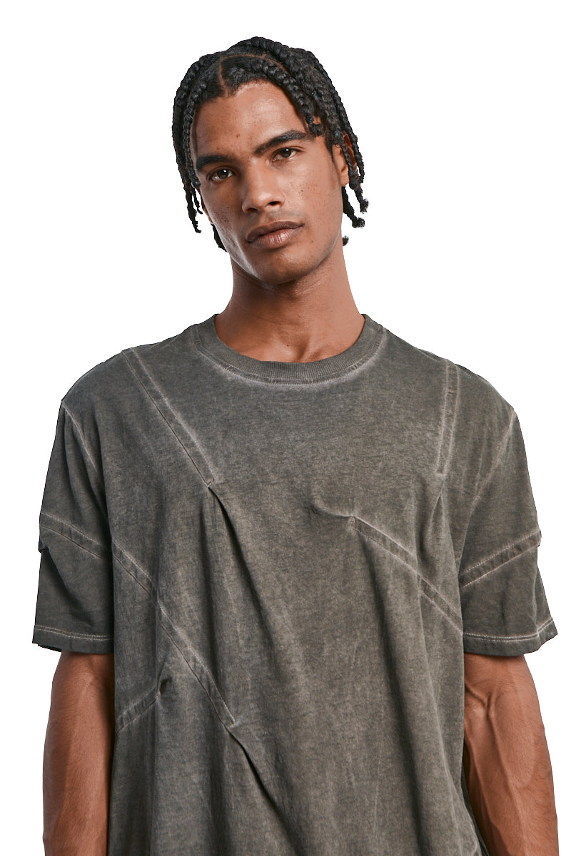MUD COMFORT COTTON COLD-DYED T-SHIRT