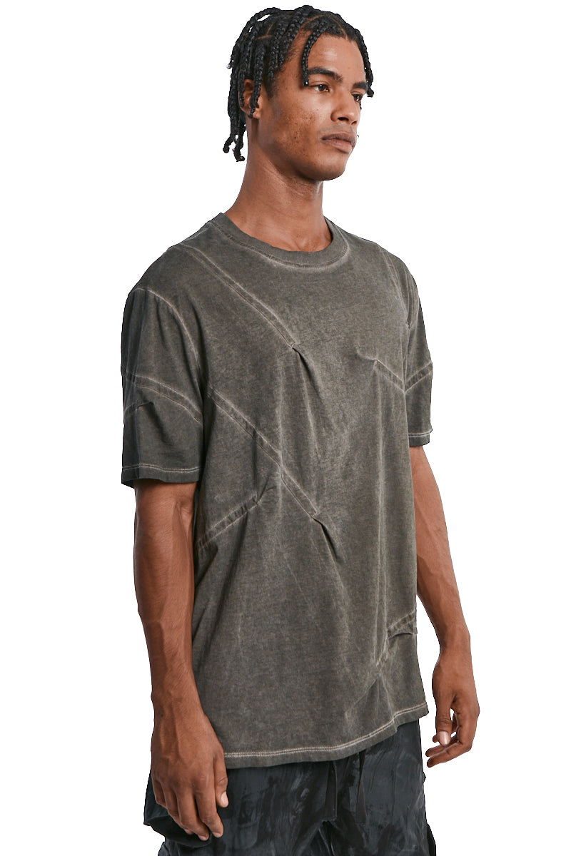 MUD COMFORT COTTON COLD-DYED T-SHIRT