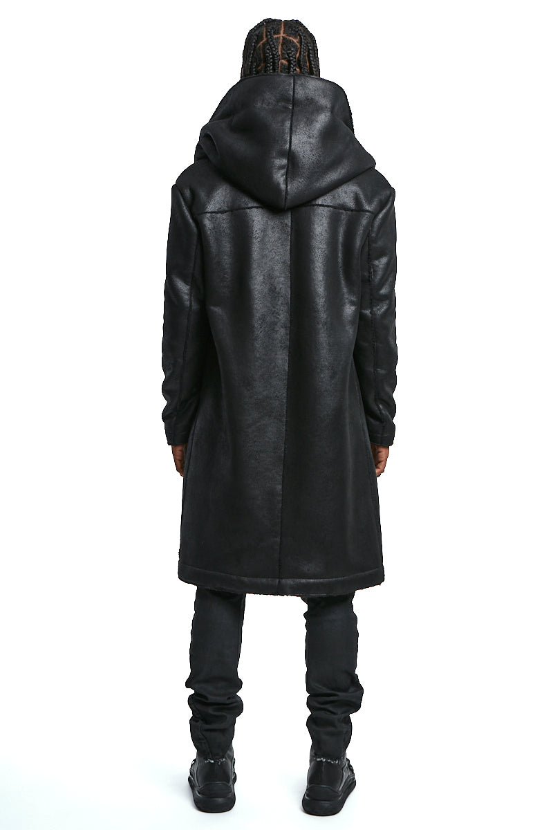 VEGAN SHEEPSKIN COAT
