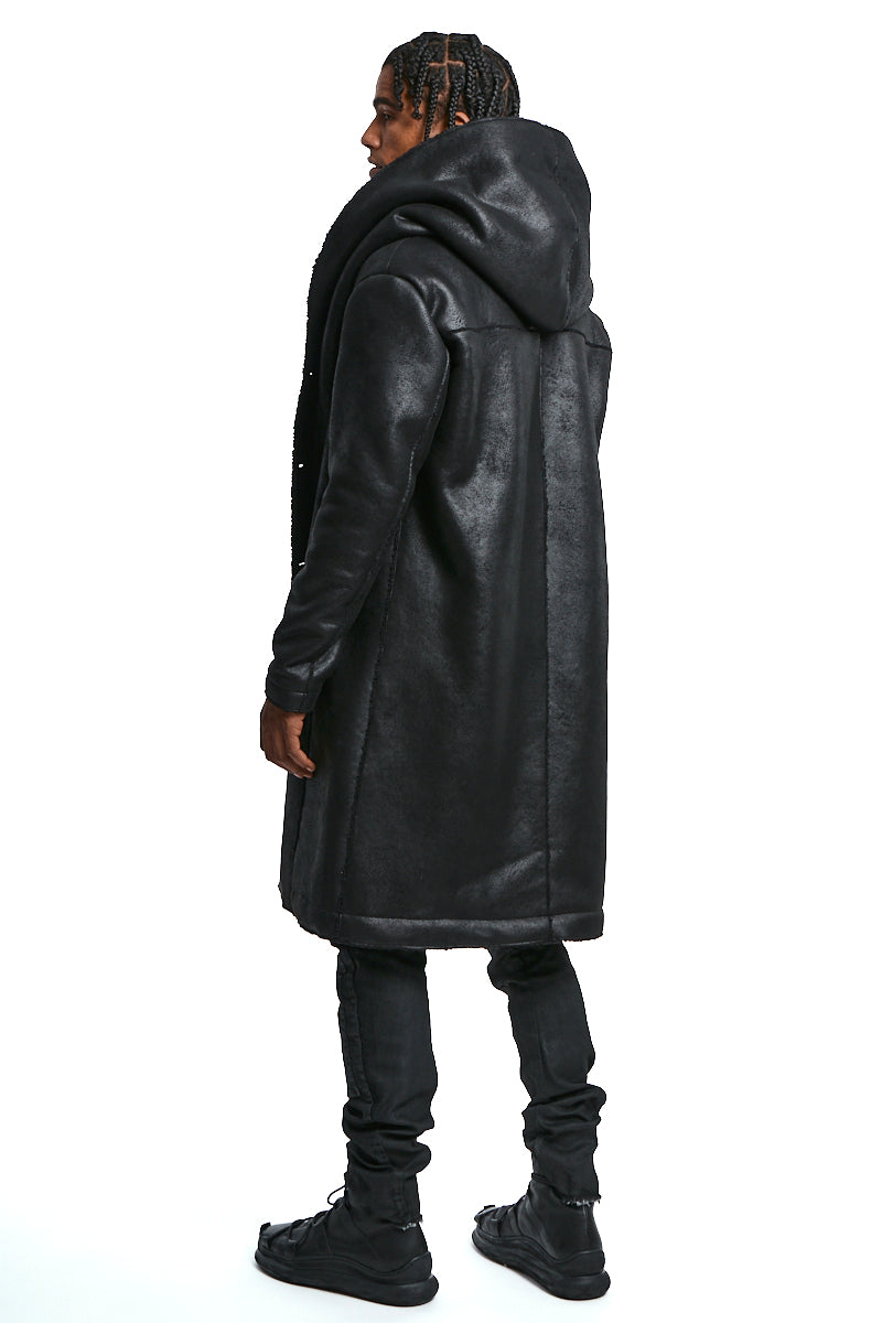 VEGAN SHEEPSKIN COAT