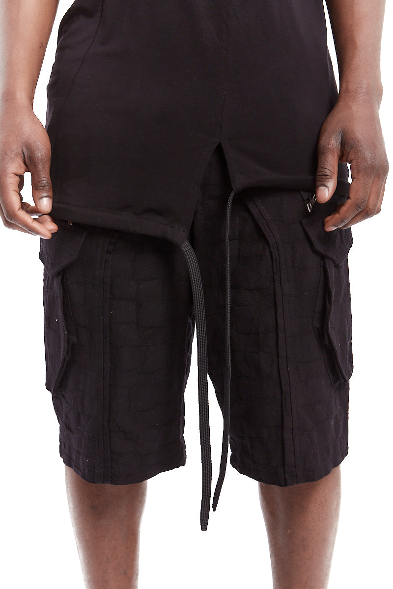 BLACK BAMBOO LONG TEE