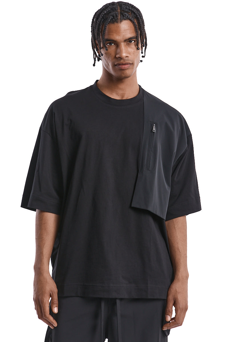 BLACK OVER PANELED TOP