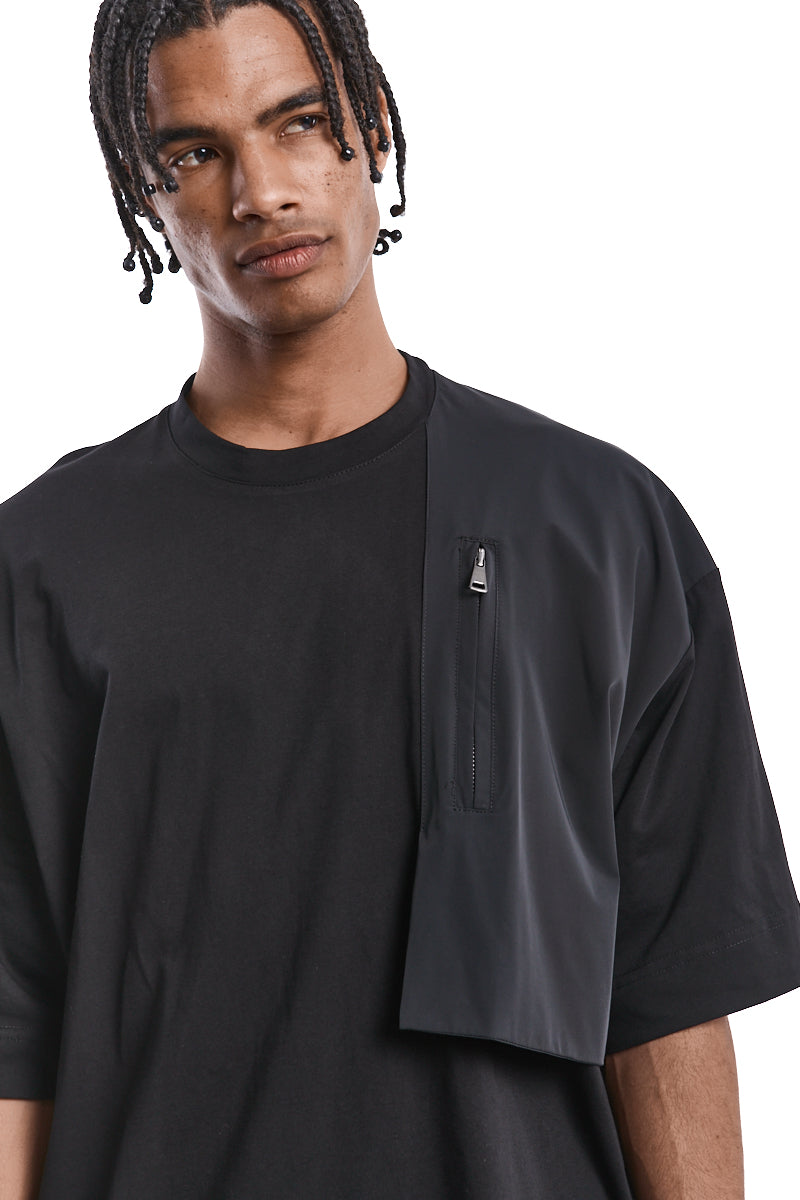 BLACK OVER PANELED TOP