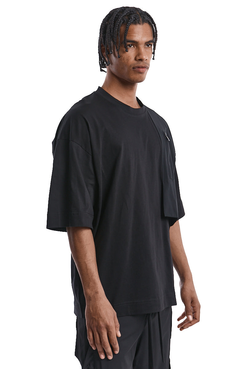 BLACK OVER PANELED TOP