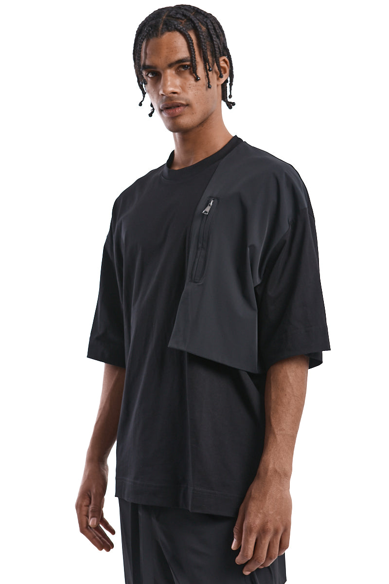 BLACK OVER PANELED TOP