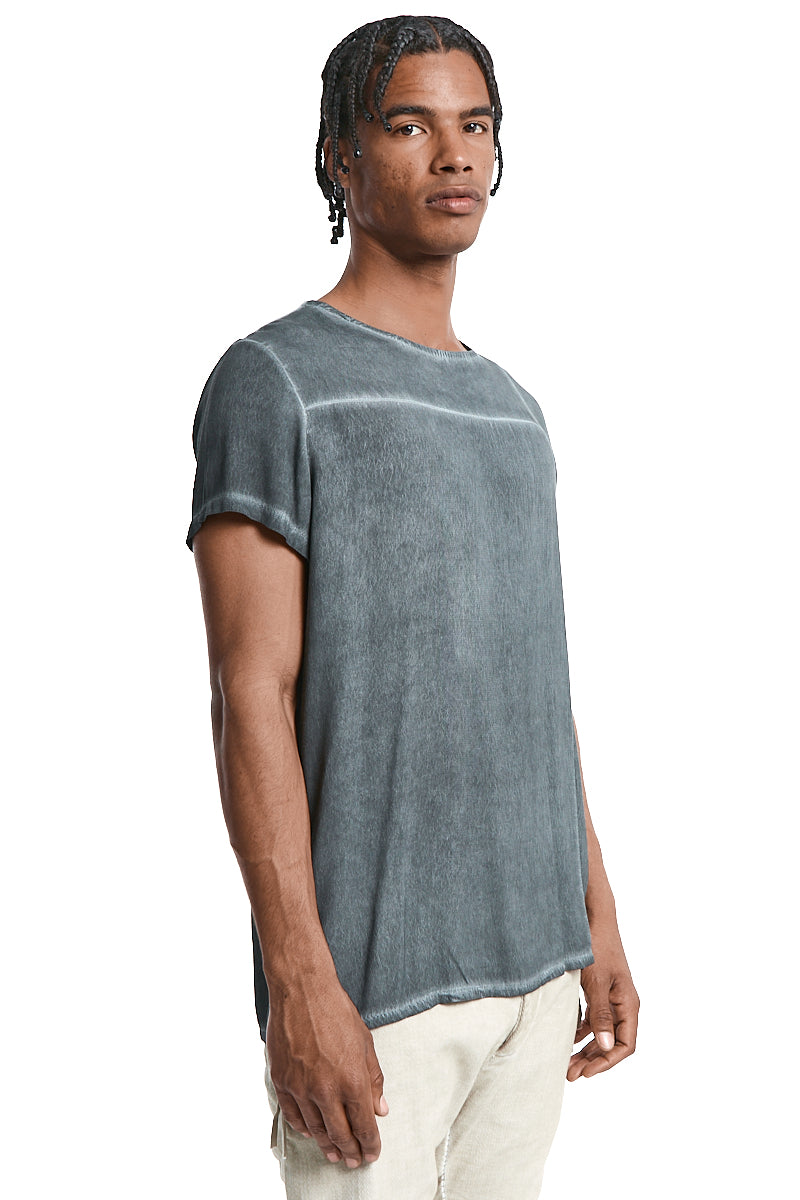 GREY COLD DYED TEE
