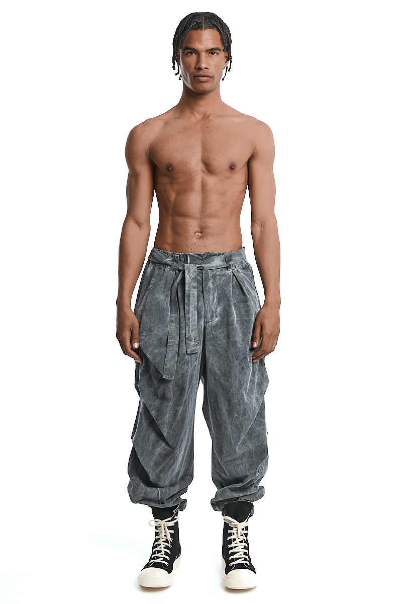 GREY DYED OVER PANTS