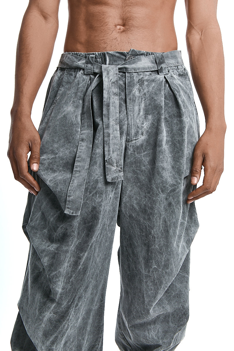 GREY DYED OVER PANTS
