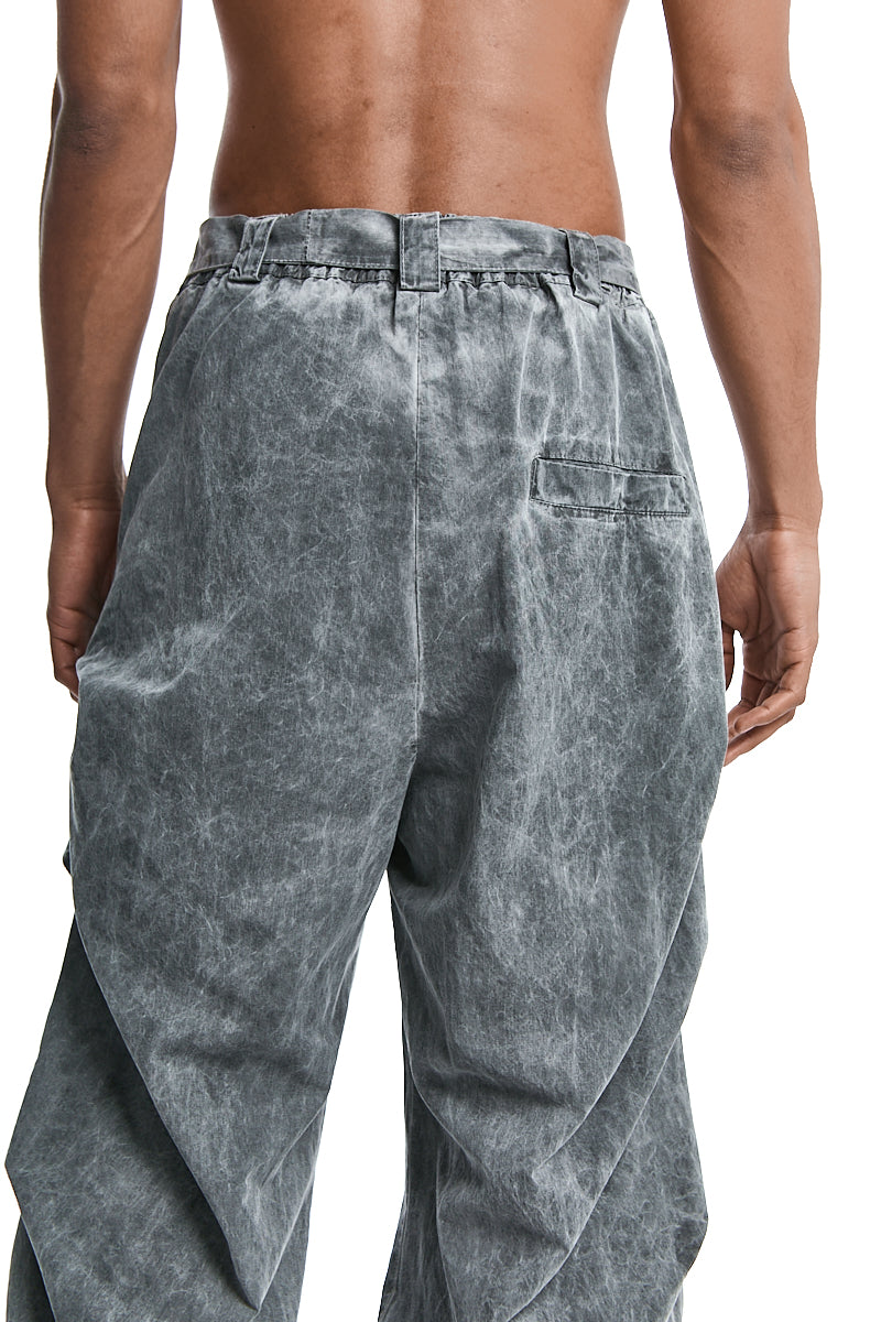 GREY DYED OVER PANTS