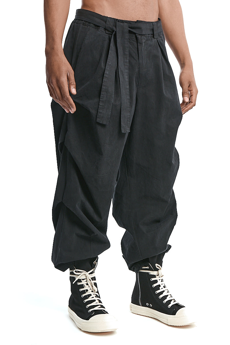 BLACK OVER COTONE-LYOCELL OVER PANTS