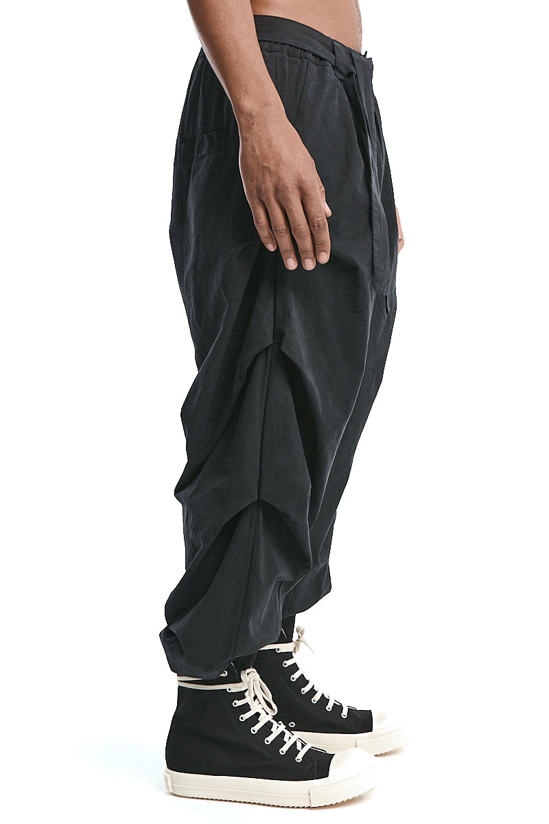 BLACK OVER COTONE-LYOCELL OVER PANTS