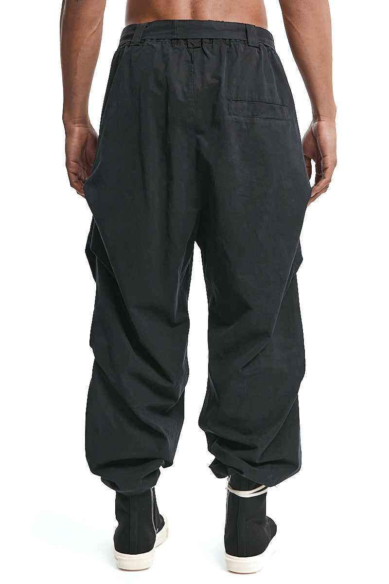 BLACK OVER COTONE-LYOCELL OVER PANTS