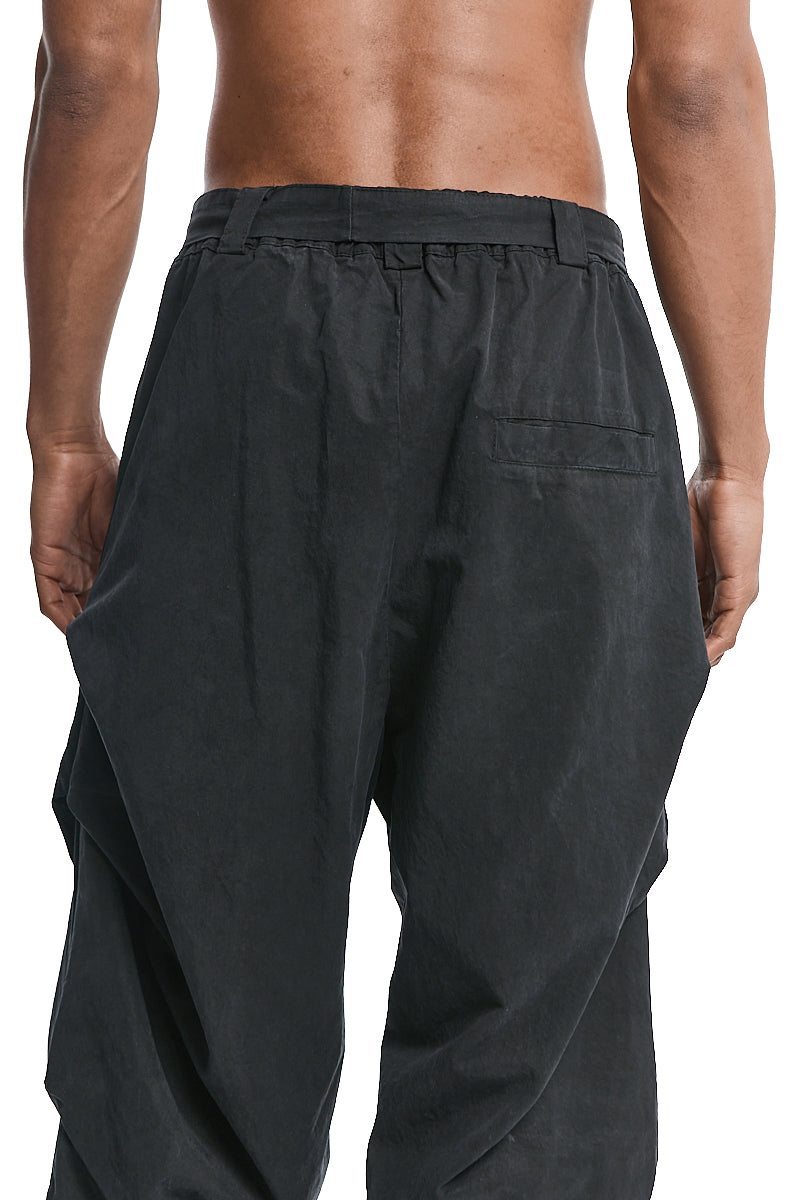 BLACK OVER COTONE-LYOCELL OVER PANTS
