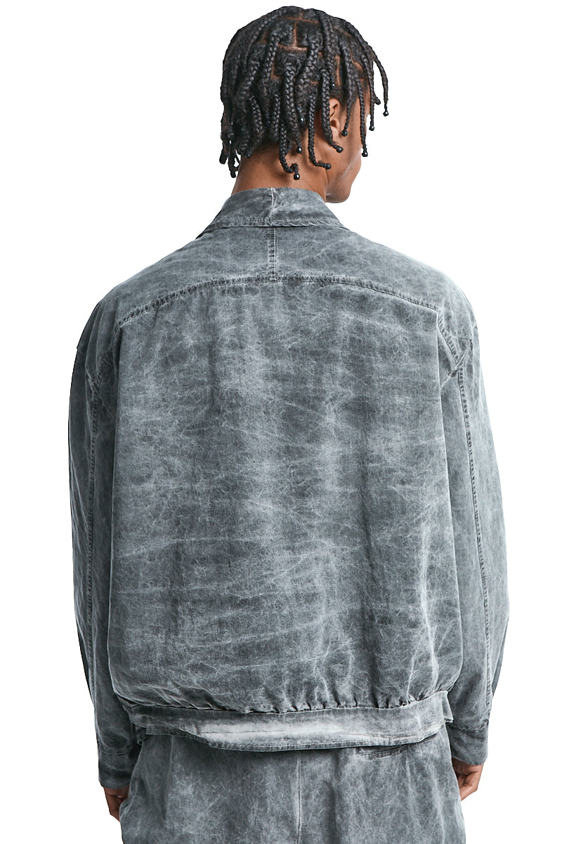 GREY FLUID-STRUCTURE OVER JACKET (Copia)