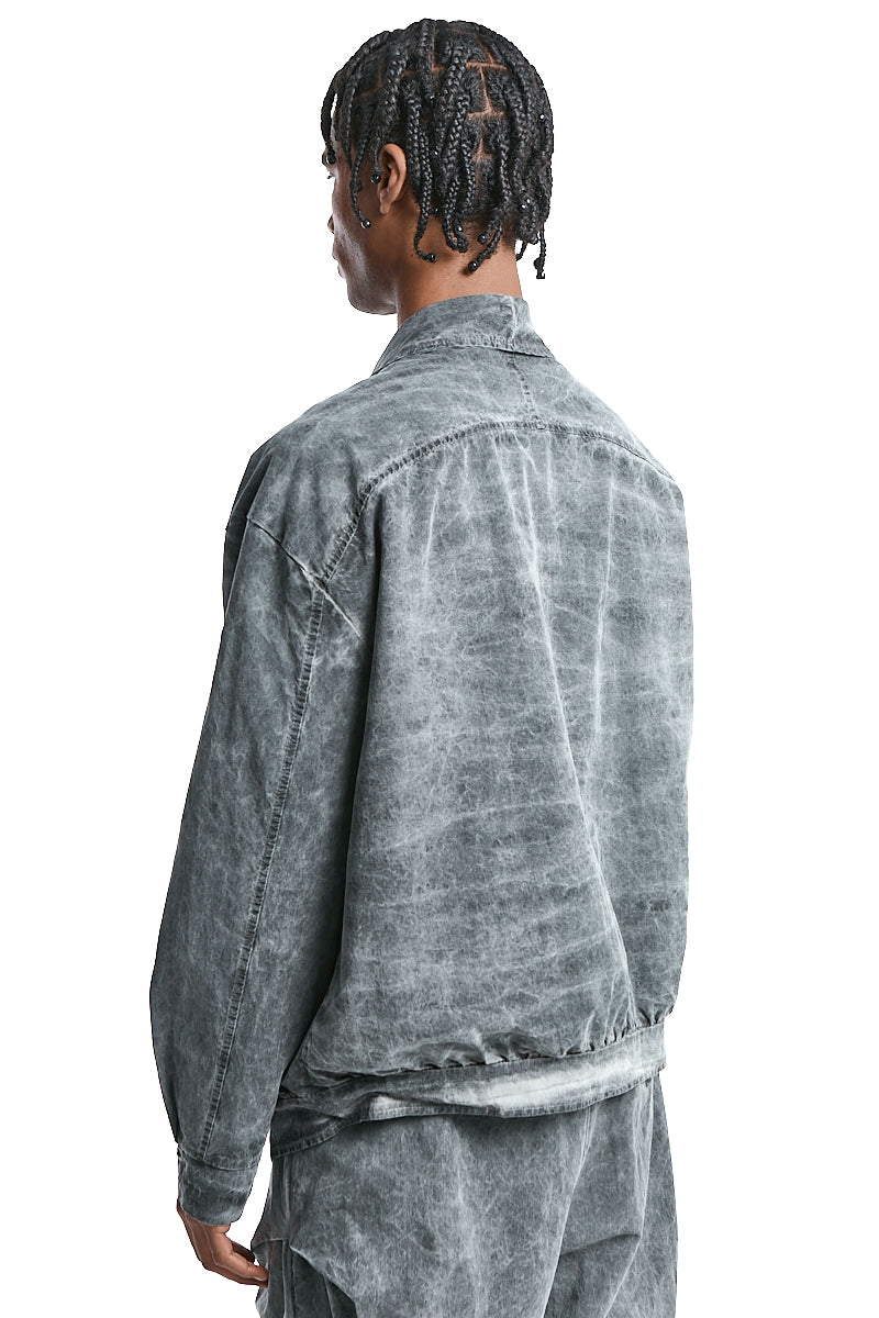 GREY FLUID-STRUCTURE OVER JACKET (Copia)