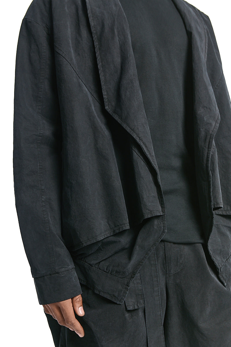 BLACK FLUID-STRUCTURE OVER JACKET