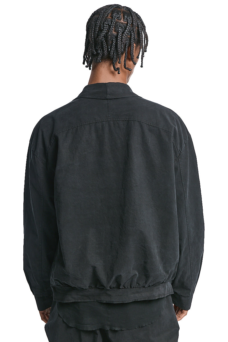 BLACK FLUID-STRUCTURE OVER JACKET