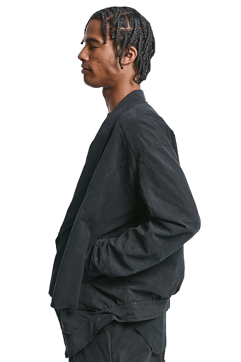 BLACK FLUID-STRUCTURE OVER JACKET